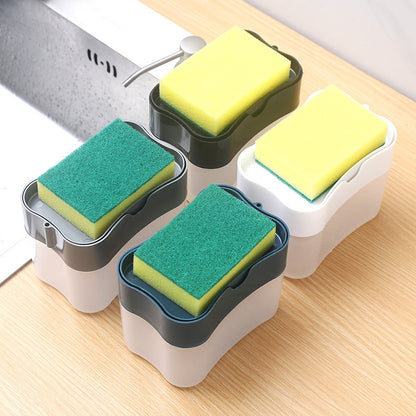 Automatic Liquid Soap Dispenser & Kitchen Organizer Gadget