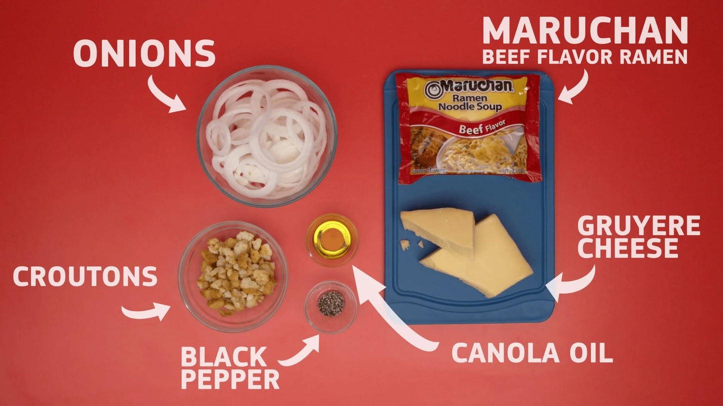 (48 Pack)  Ramen Noodle Beef Flavor Soup, 3 Oz, 12 Count, Shelf Stable Package