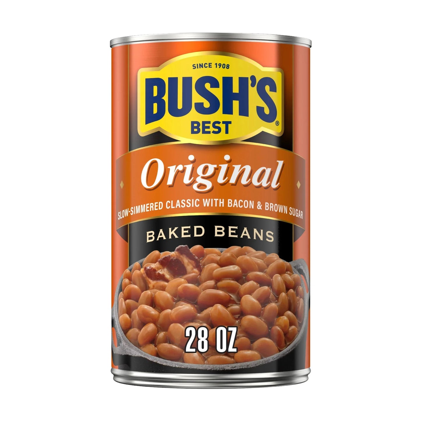 Original Baked Beans, Canned Beans, 28 Oz Can