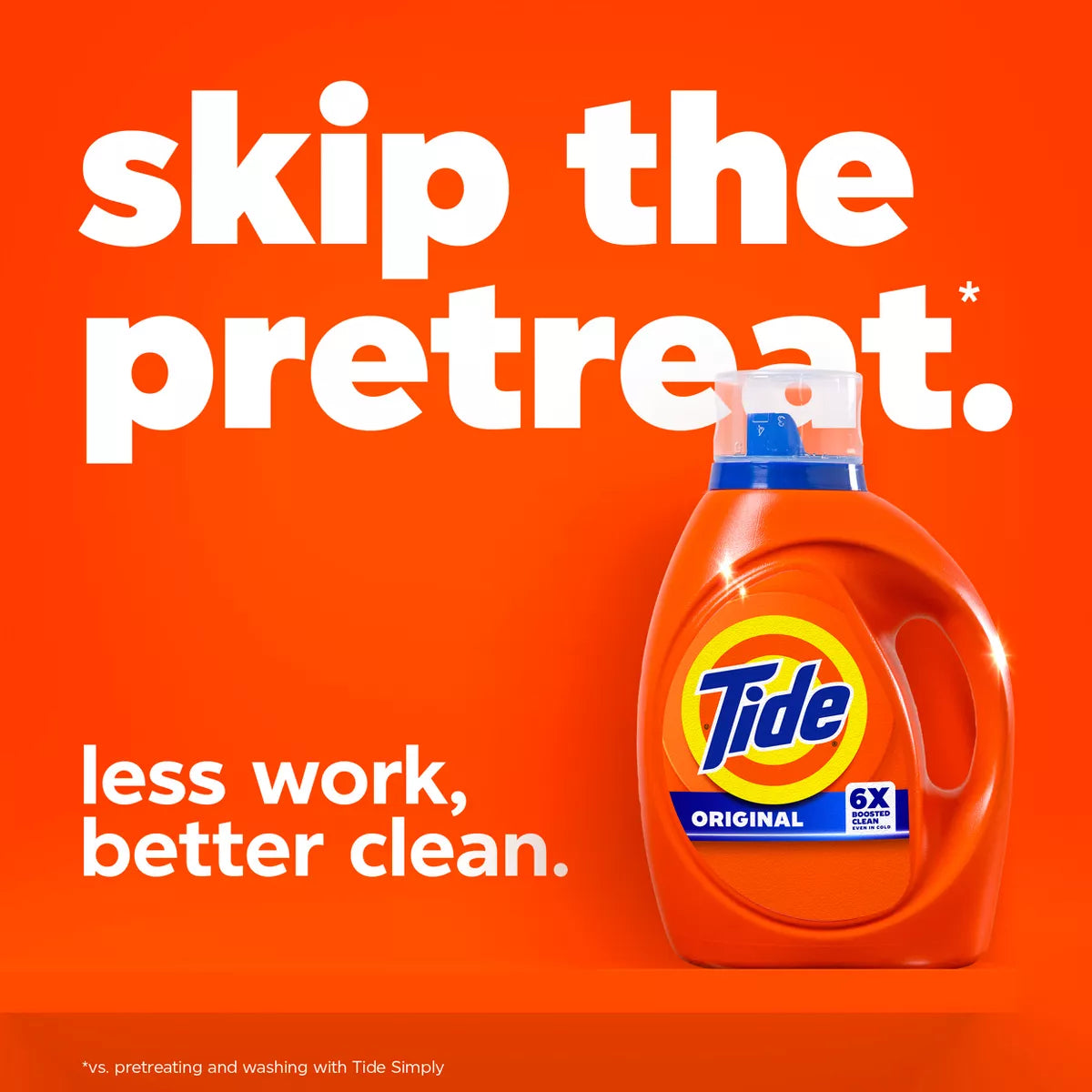 Tide Original HE Deep Cleaning Concentrated Liquid Laundry Detergent Soap