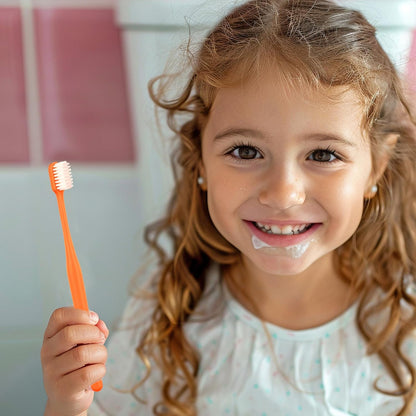 5 Pack Classic Manual Toothbrush Soft Bristles Clean Tooth Brush with Ergonomic Plastic Handle for Adults and Kids, Colorful