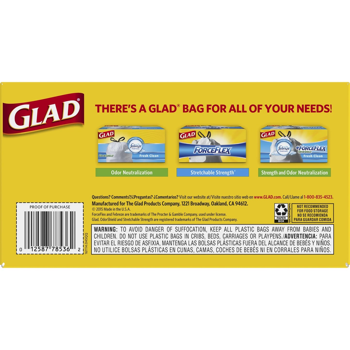 Guaranteed Strong Kitchen Bags Tall, 13 Gal, 90 Ct