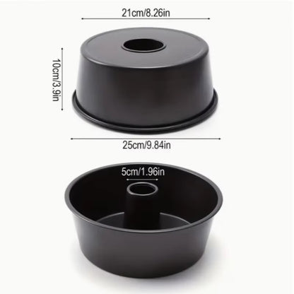 1Pc, Fluted Tube Cake Pan, Baking Cake Mold, Cake Pan, Oven Accessories, Baking Tools, Kitchen Gadgets, Kitchen Accessories