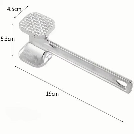1Pcs Two Sides Loose Tenderizers Portable Steak Pork Tools Kitchen Gadgets Multifunction Meat Hammer Aluminum Alloy Bobsburger