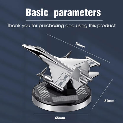Solar Car Air Freshener Fighter Propeller Flavoring Fragrance Decoration Car Interior Accessories Perfume Diffuser Men and Women
