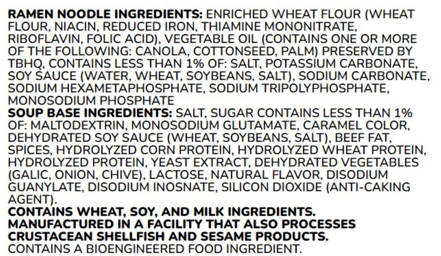 (48 Pack)  Ramen Noodle Beef Flavor Soup, 3 Oz, 12 Count, Shelf Stable Package