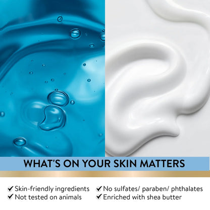 Christmas Day Gift Baskets for Women, Fresh Ocean Bath Body Care Sets for Her, 8 Pcs