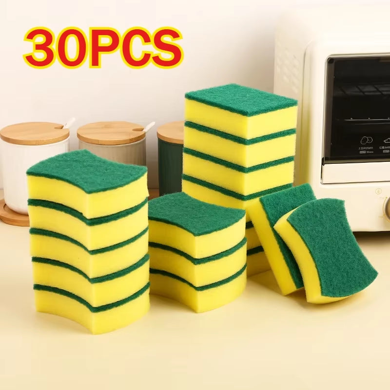 Dish Washing Sponge Dust Cleaning Sponge Scrubber for Kitchen Magic Cleaning Majoc Eraser Sponge Kitchen Scourer Supplies