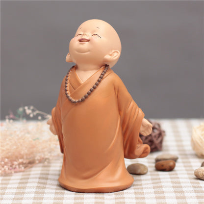 Cute Little Monk Car Decoration Car Interior Accessories Car Decoration Car Car Decoration Supplies Resin