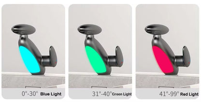 Bathroom Basin Faucet with Led Light Tap Penguin Pull-Out Basin Deck Mounted Sink Mixers 3 Colors Change Rotate the Upper Spray