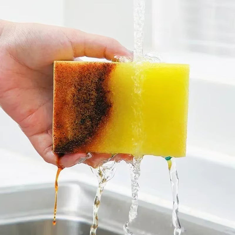 Dish Washing Sponge Dust Cleaning Sponge Scrubber for Kitchen Magic Cleaning Majoc Eraser Sponge Kitchen Scourer Supplies