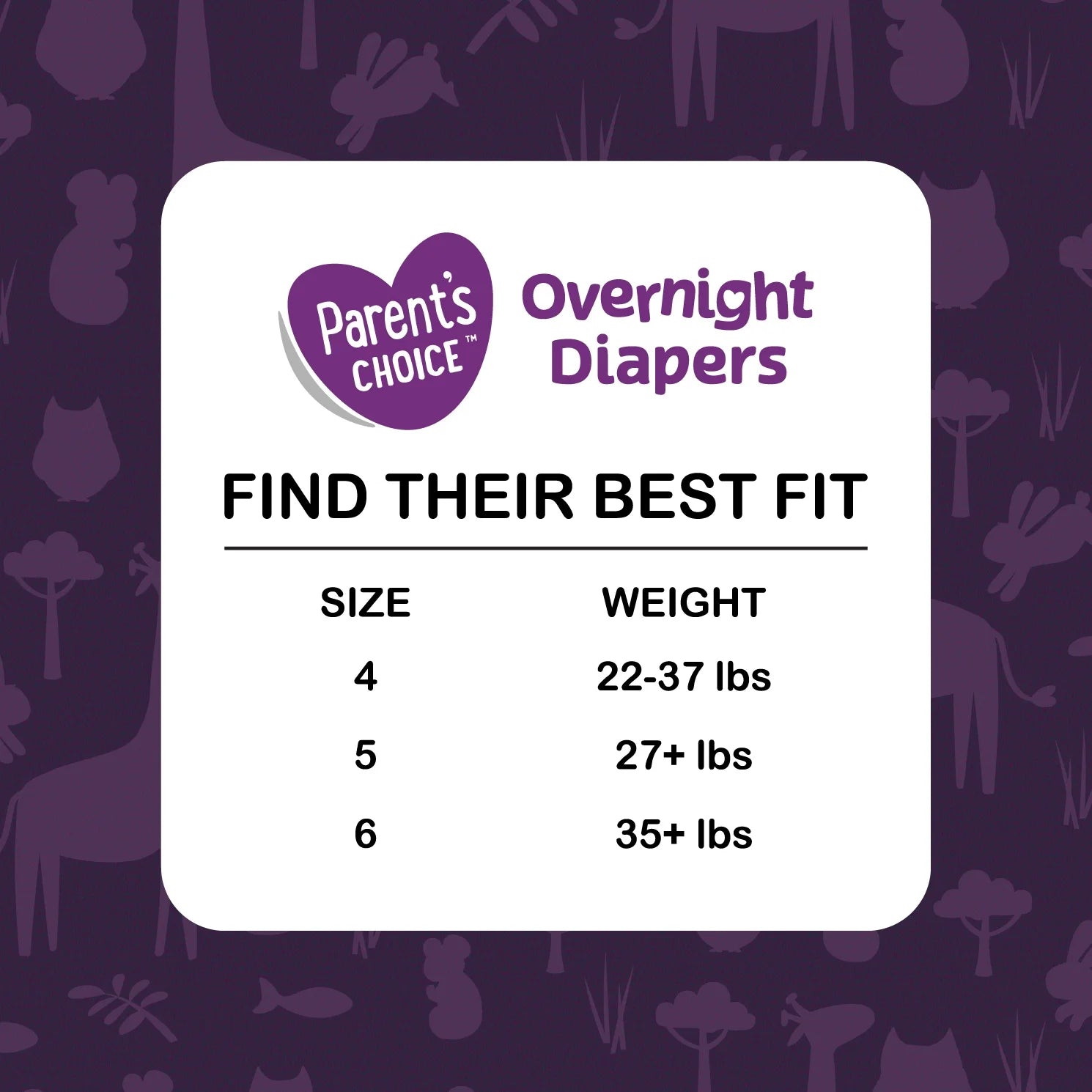 Gentle Dreams Overnight Diapers Size 6, 58 Count (Select for More Options)