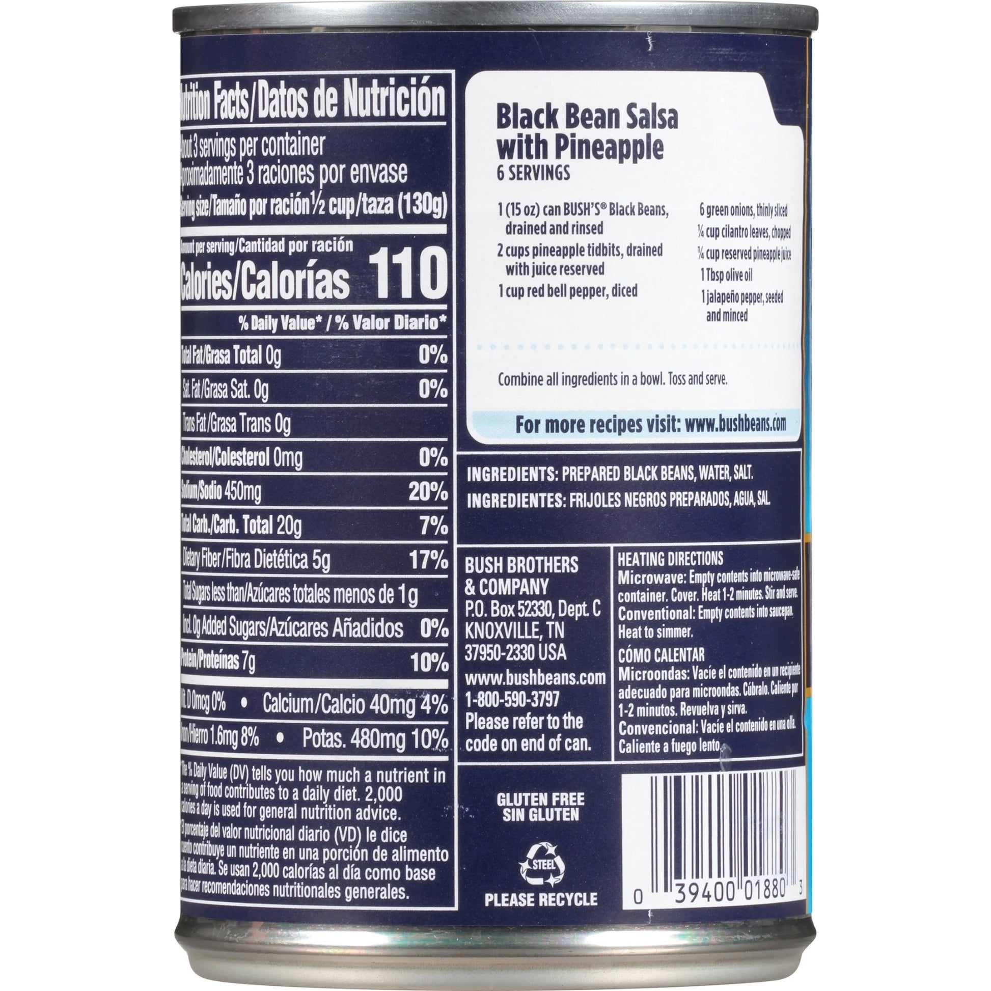Black Beans, Canned Beans, 15 Oz