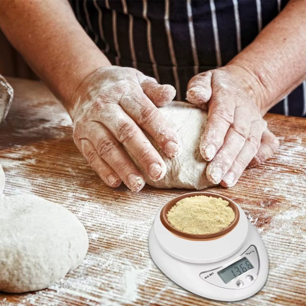 5Kgdigital Foodscale Multifunctional Kitchen Scale Portable Electronic Scale Food Coffee Scale Accurate Weighing Kitchen Gadgets