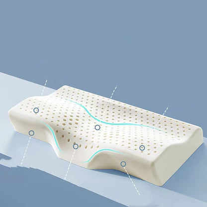 Neck Care Massage Latex Pillow