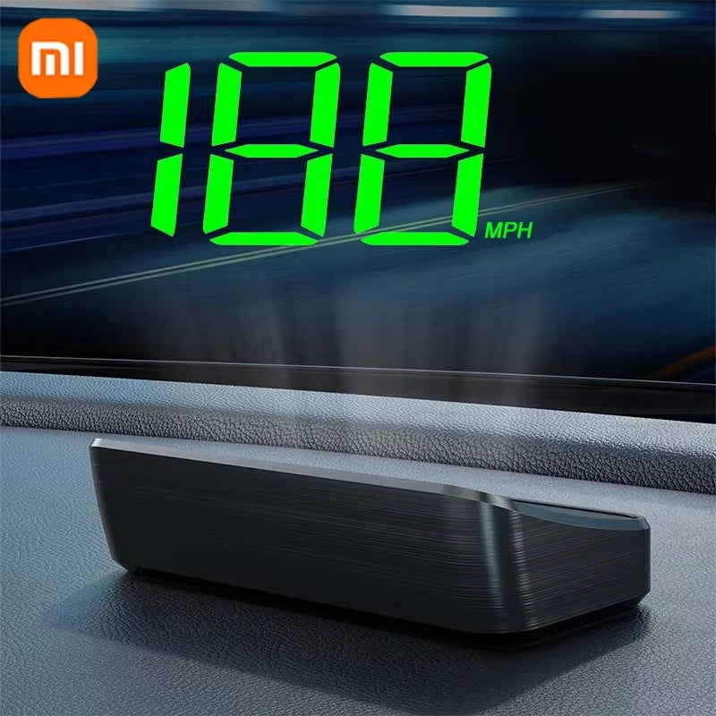Xiaomi Car Speedometer HUD Head up Display Digital Speed Meter Windshield Projector Vehicles Truck Auto Electronics Accessories