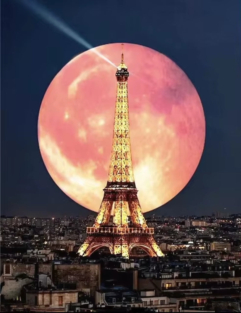 Classical Europe France Paris Eiffel Tower Canvas Paintings Landscape Street Wall Art Posters and Prints Pictures Cuadros Decor