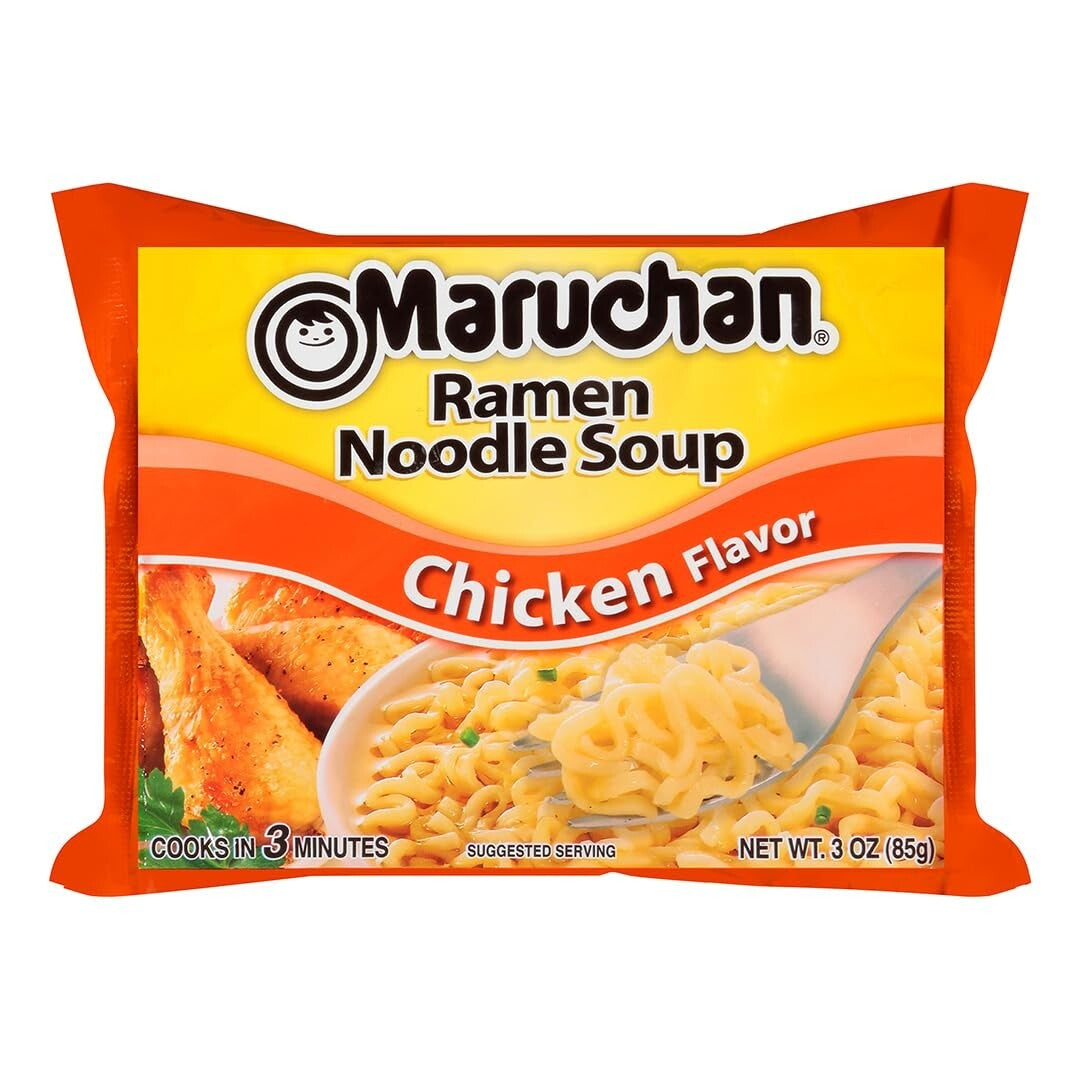 Maruchan Ramen Chicken, 3 Ounce (Pack of 24)