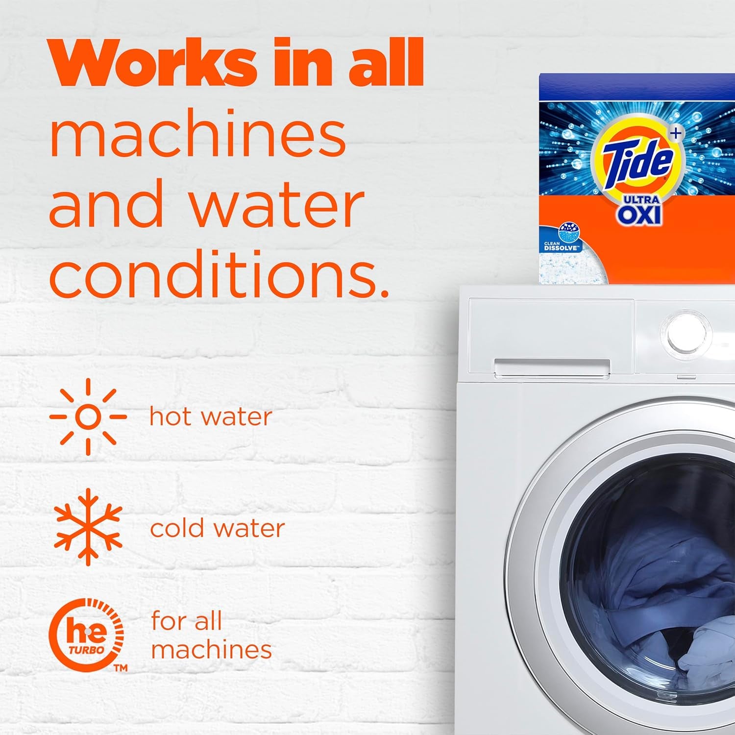 Tide Ultra OXI Powder Laundry Detergent