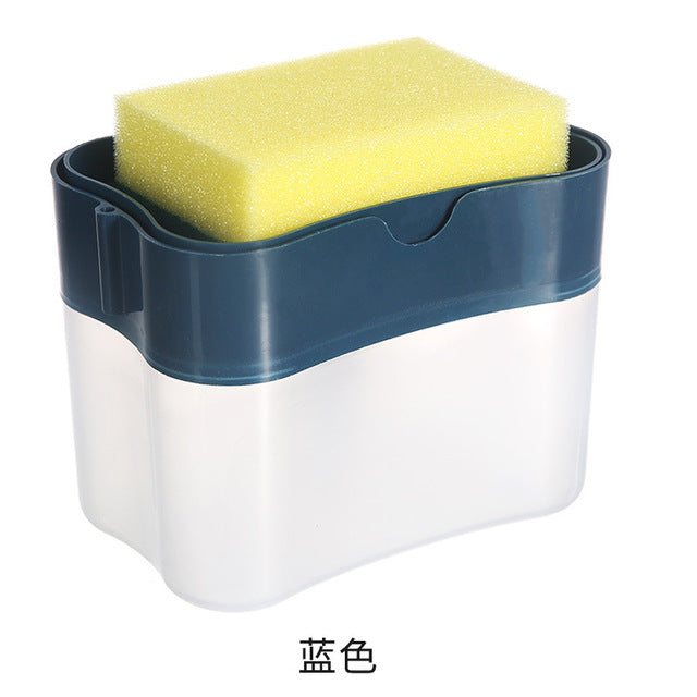 Automatic Liquid Soap Dispenser & Kitchen Organizer Gadget