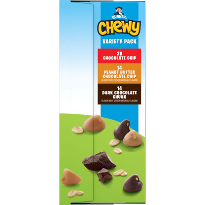Chewy Granola Bars Variety Pack, 0.84 Oz 48 Count