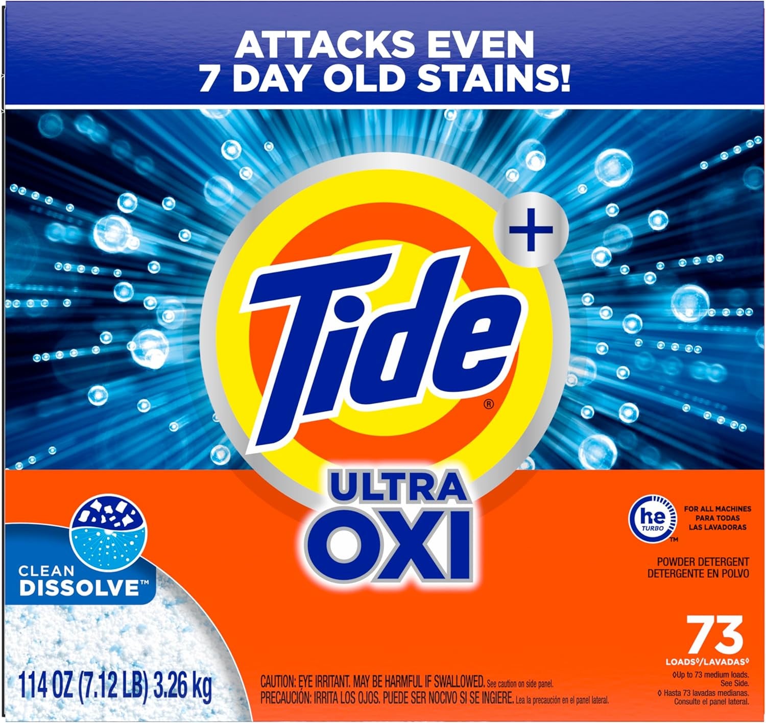 Tide Ultra OXI Powder Laundry Detergent