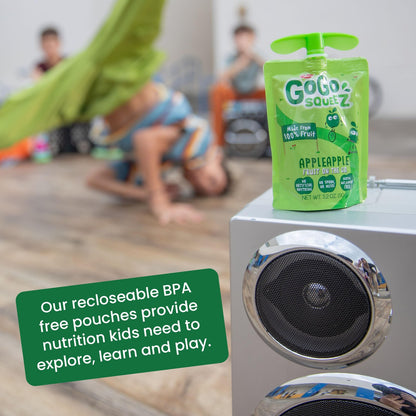 Gogo Squeez Applesauce and Fruit Puree Variety Pack, Apple, Banana & S