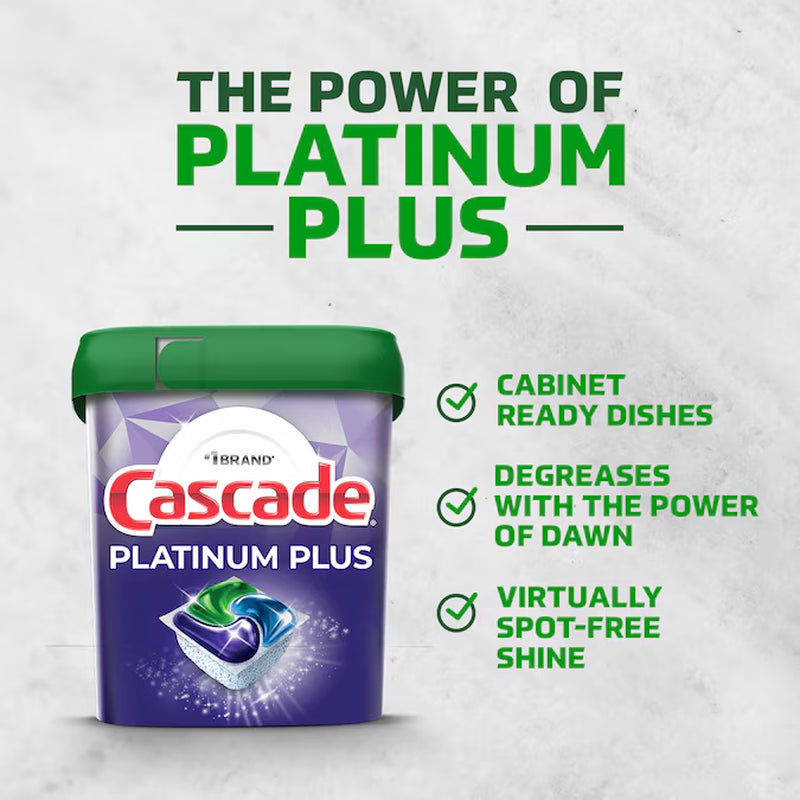 Platinum plus 52 -Count Fresh Scent Dishwasher Detergent
