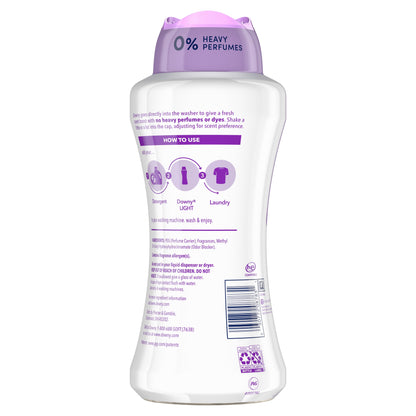 Light Laundry Scent Booster Beads for Washer, White Lavender, 24 Oz, with No Heavy Perfumes