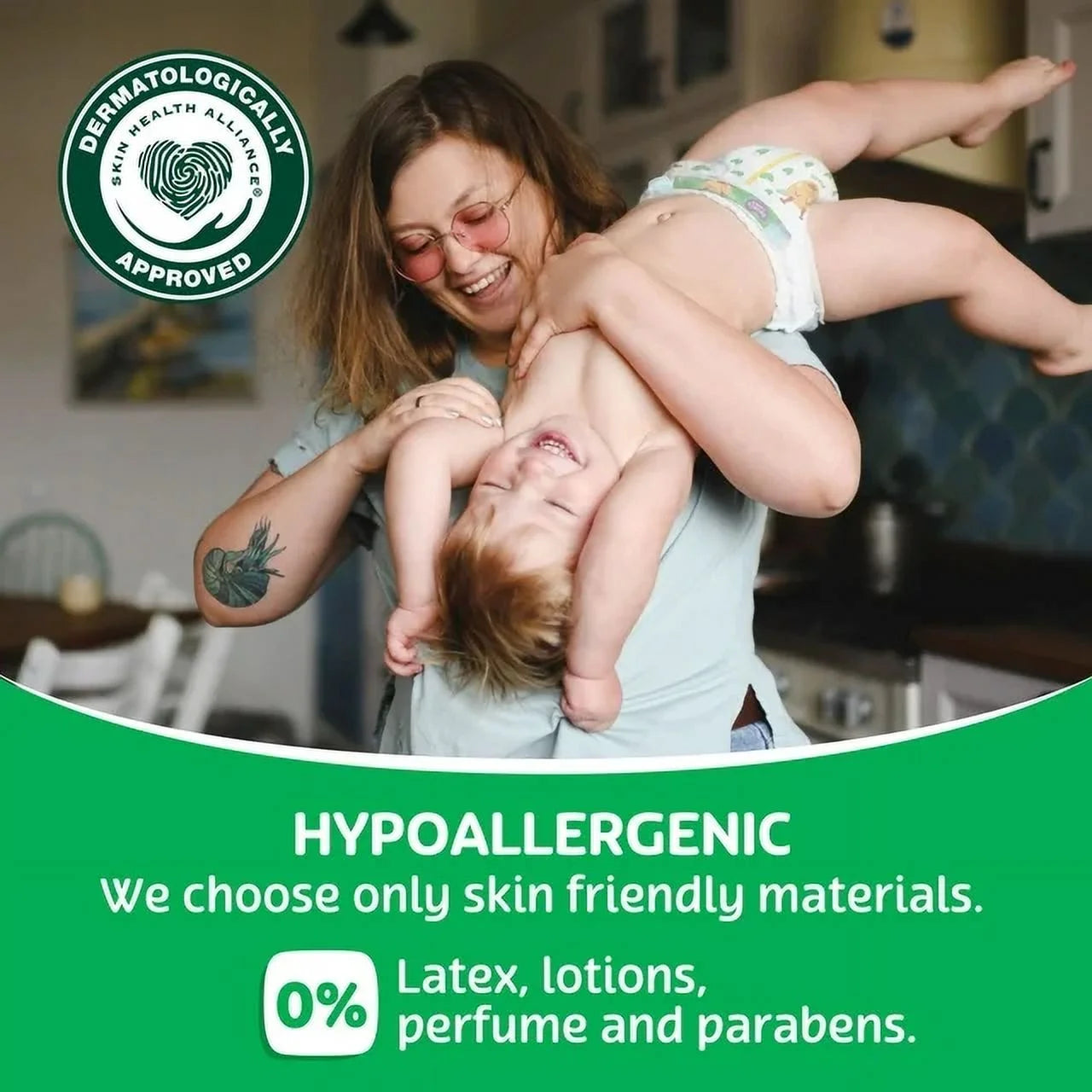 Dry & Gentle Diapers Size 5, 27 Count