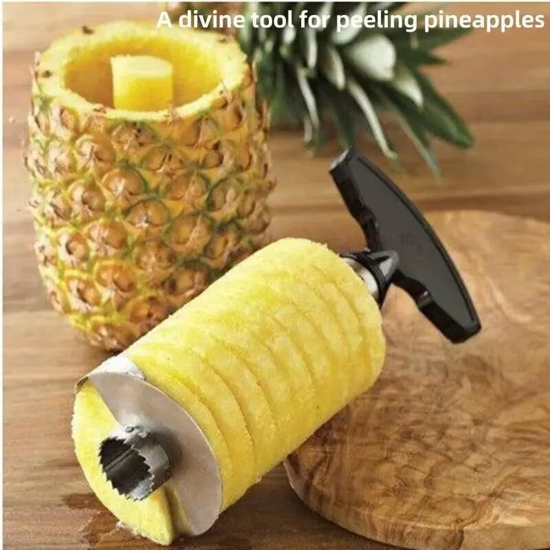 1Pcs Pineapple Slicer Peeler Peeler Stainless Steel Fruit Tools Cooking Tools Kitchen Accessories Kitchen Gadgets