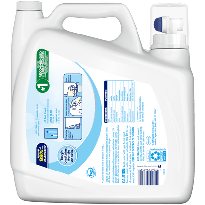 Free Clear Liquid Laundry Detergent, 141 Oz, 94 Loads