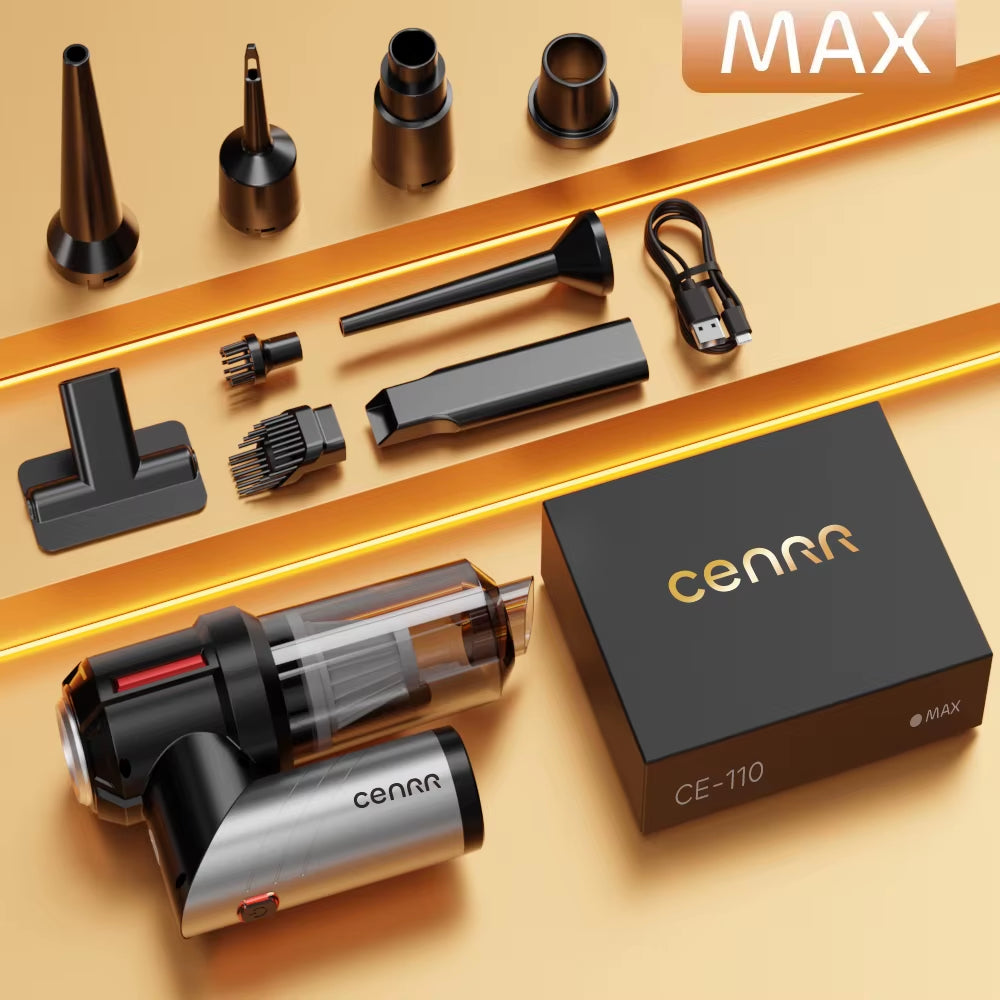 998000PA Powerful Mini Vacuum Cleaner Cordless Portable Car Vacuum Cleaner for Home Appliance Handheld Blower Car Cleaner