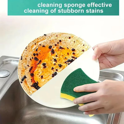 Dish Washing Sponge Dust Cleaning Sponge Scrubber for Kitchen Magic Cleaning Majoc Eraser Sponge Kitchen Scourer Supplies