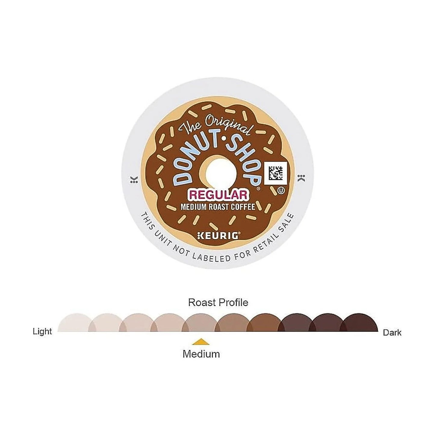 The Original Donut Shop Regular Coffee Keurig K-Cup Pods Medium Roast 70/Box (371114)