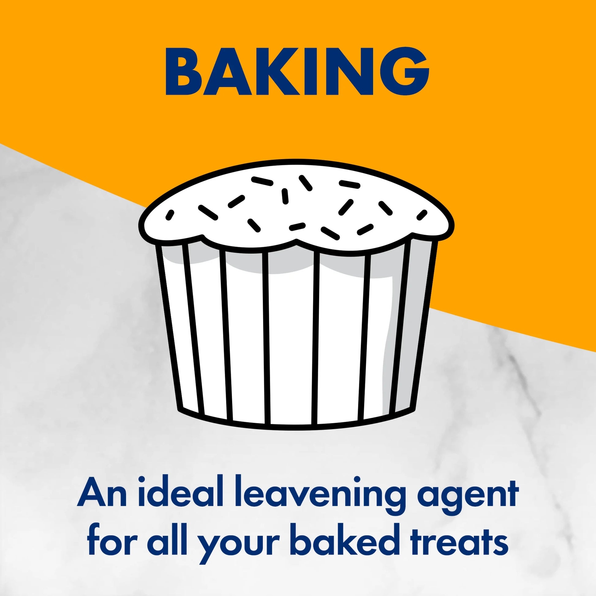 Pure Baking Soda, for Baking, Cleaning & Deodorizing, 3 Lb Resealable Bag