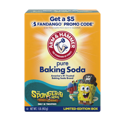 (8 Pack)  Pure Baking Soda, for Baking, Cleaning & Deodorizing, 1 Lb Box