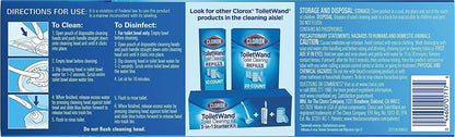 Toiletwand Disinfecting Refills, Disposable Wand Heads