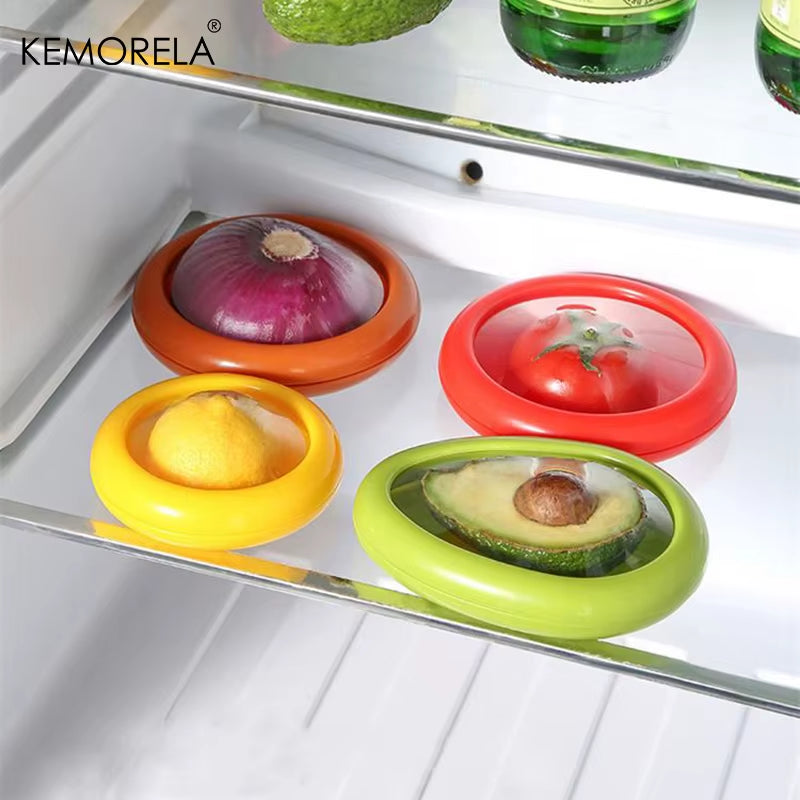 Kitchen Transparent Reusable Airtight Fresh Storage Storage Box for Fruits and Vegetables Easy to Clean Kitchen Gadgets