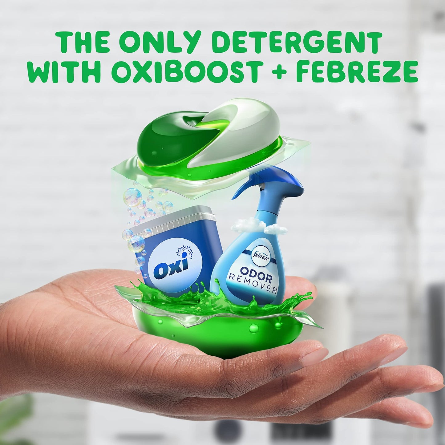 Gain Odor Defense Laundry Detergent Pods 76 Count Super Fresh Blast Scent