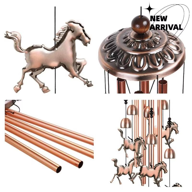 Y50A-Wind Chimes Retro Mobile Wind Chime for Home Garden Indoor Outdoor Patio Yard