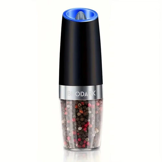 Electric Pepper Grinder Stainless Steel Automatic Gravity Shaker Salt Pepper Grinder Spice Mills Grinding Tools Kitchen Gadgets