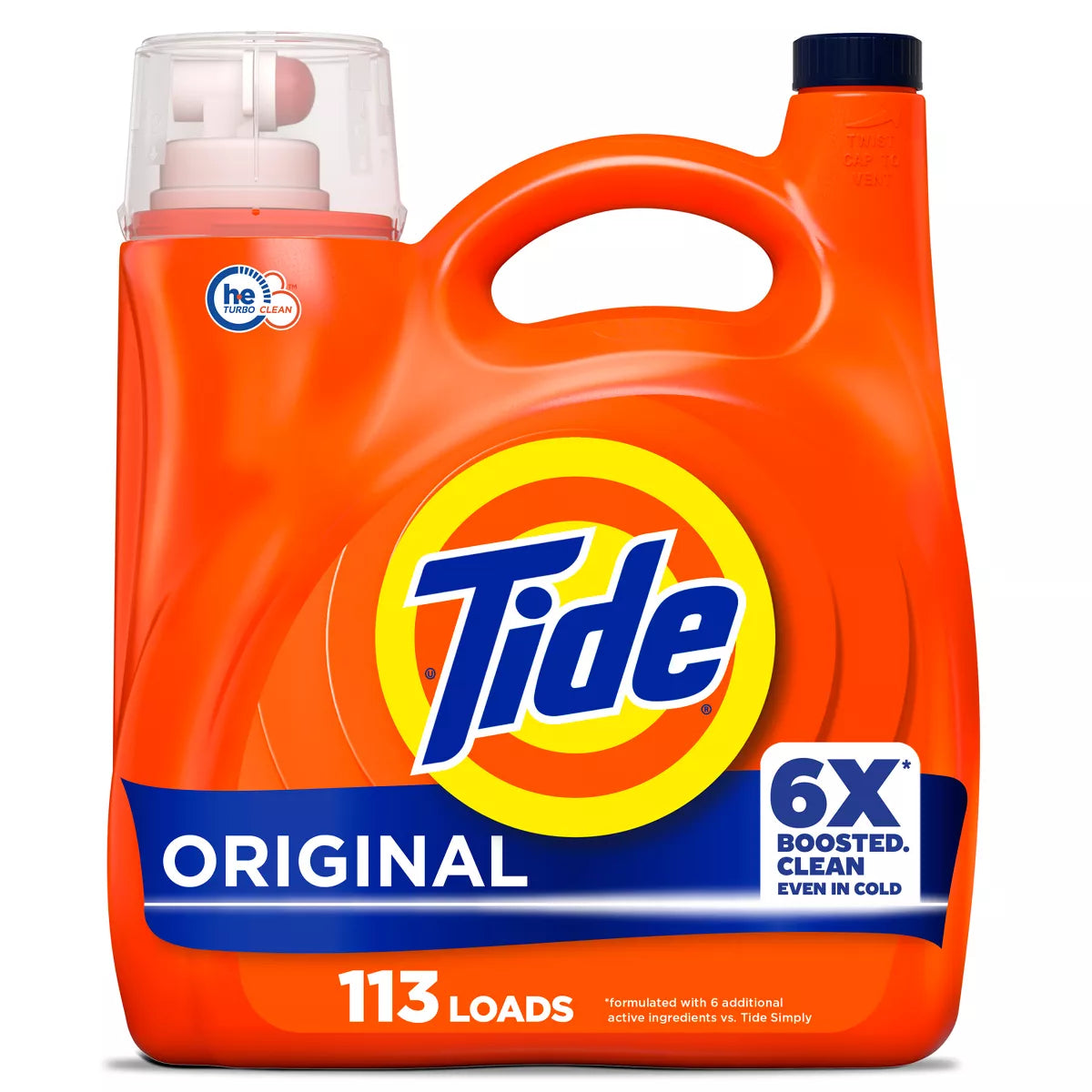 Tide Original HE Deep Cleaning Concentrated Liquid Laundry Detergent Soap