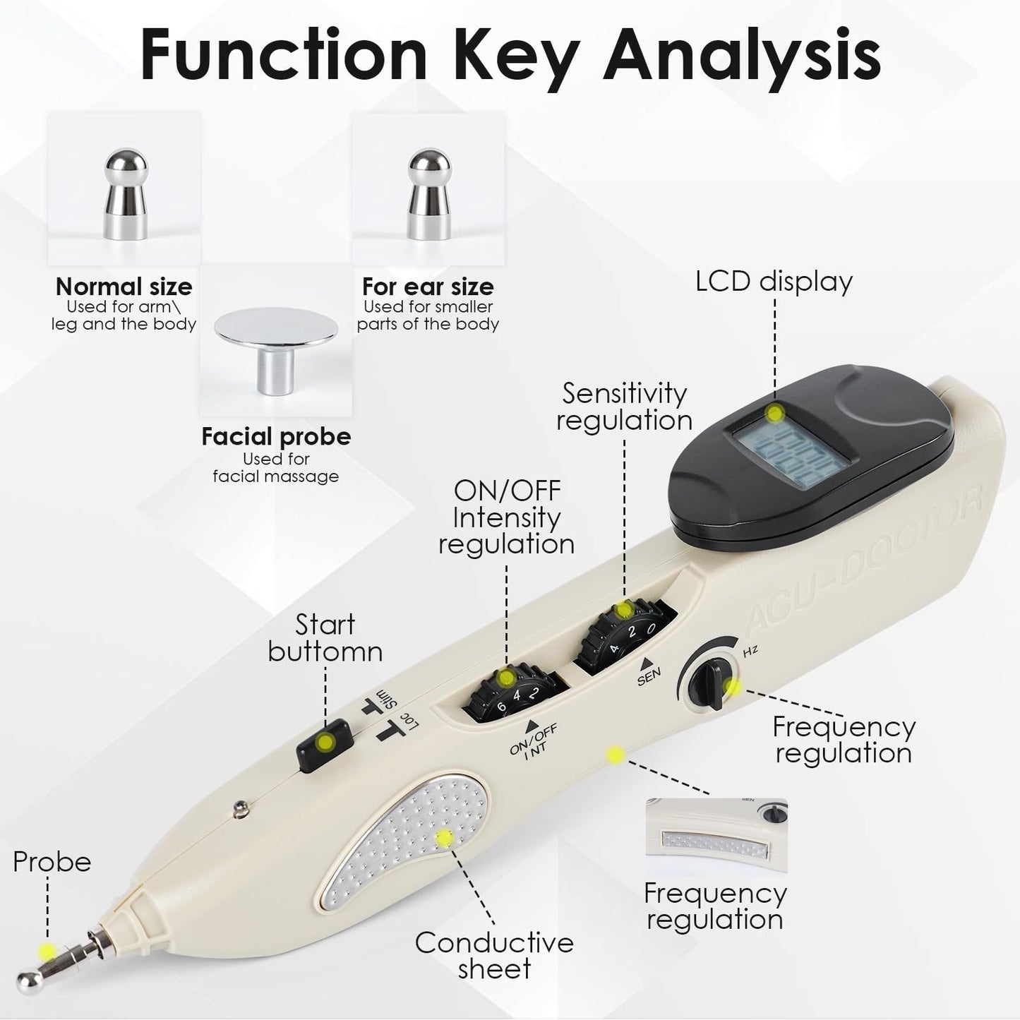 Electronic Meridian Press Electronic Acupuncture Pen