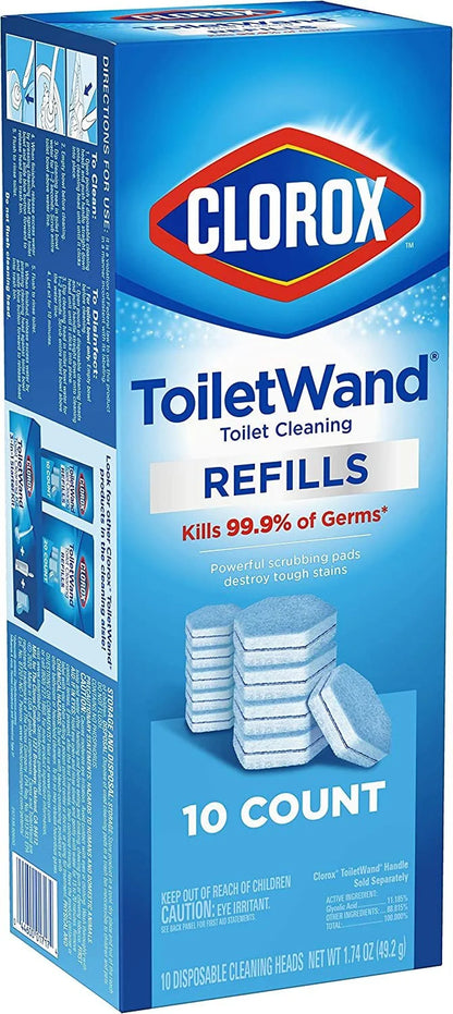 Toiletwand Disinfecting Refills, Disposable Wand Heads
