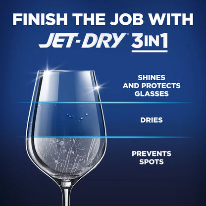 Finish Jet-Dry Rinse Aid, Dishwasher Rinse & Drying Agent