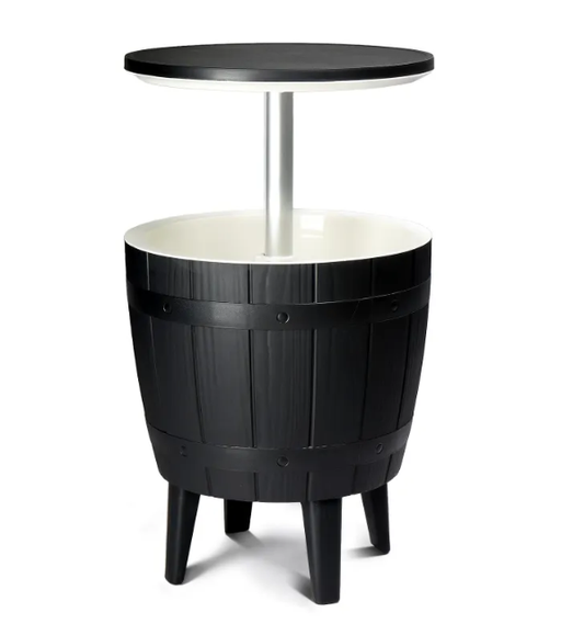 Black Ice Bucket Side Table