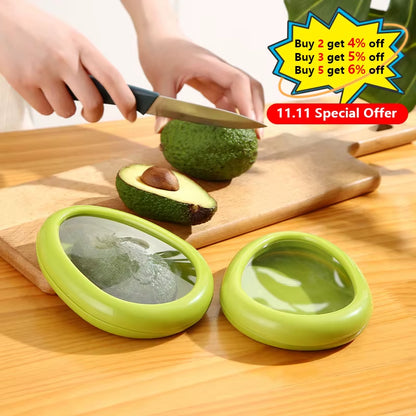 Kitchen Transparent Reusable Airtight Fresh Storage Storage Box for Fruits and Vegetables Easy to Clean Kitchen Gadgets