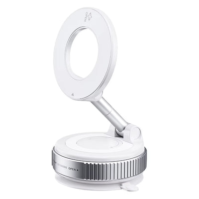 Vacuum Adsorption Magnetic Suction Cup Phone Mount Double Sided Hands-Free Magnetic Cell Phone Holder for Car/Gym/Mirror/Smooth