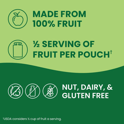 Gogo Squeez Applesauce and Fruit Puree Variety Pack, Apple, Banana & S